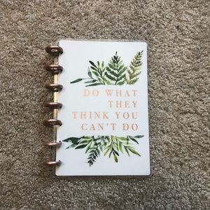 The Happy Planner removable planner cover w rings